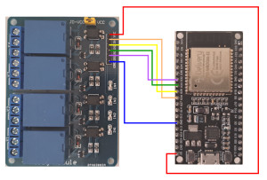 Preview Relay Board ESP32 - ESPHome